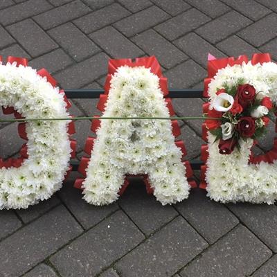 Dad massed letter tribute