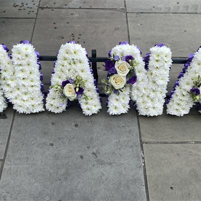 Nana massed letter tribute 