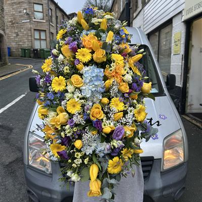 Spring casket spray 