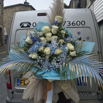 Blue and white delight